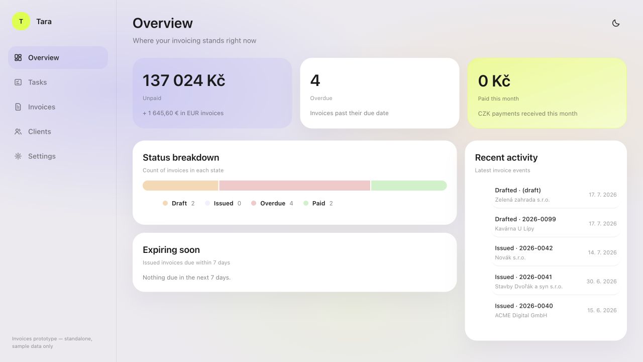 TARA prototype preview